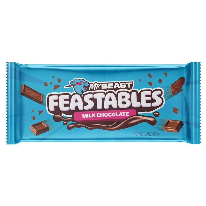 Mr.Beast Feastables Milk Chocolate 60gm